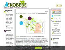 Tablet Screenshot of ekobebe.nl